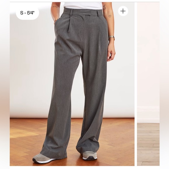 Djerf Avenue Favorite Pants in Grey - Picture 1 of 3